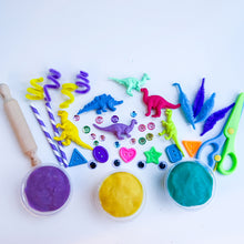 Load image into Gallery viewer, Bright Dinosaur Dough Box