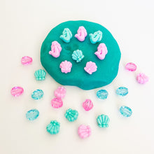 Load image into Gallery viewer, Mermaids and Shells - Count and Poke Dough