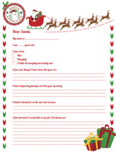 Load image into Gallery viewer, Santa Letter Kit