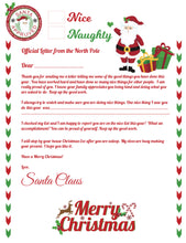 Load image into Gallery viewer, Santa Letter Kit