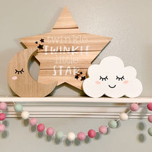Load image into Gallery viewer, Pink &amp; Mint Felt Ball Garland
